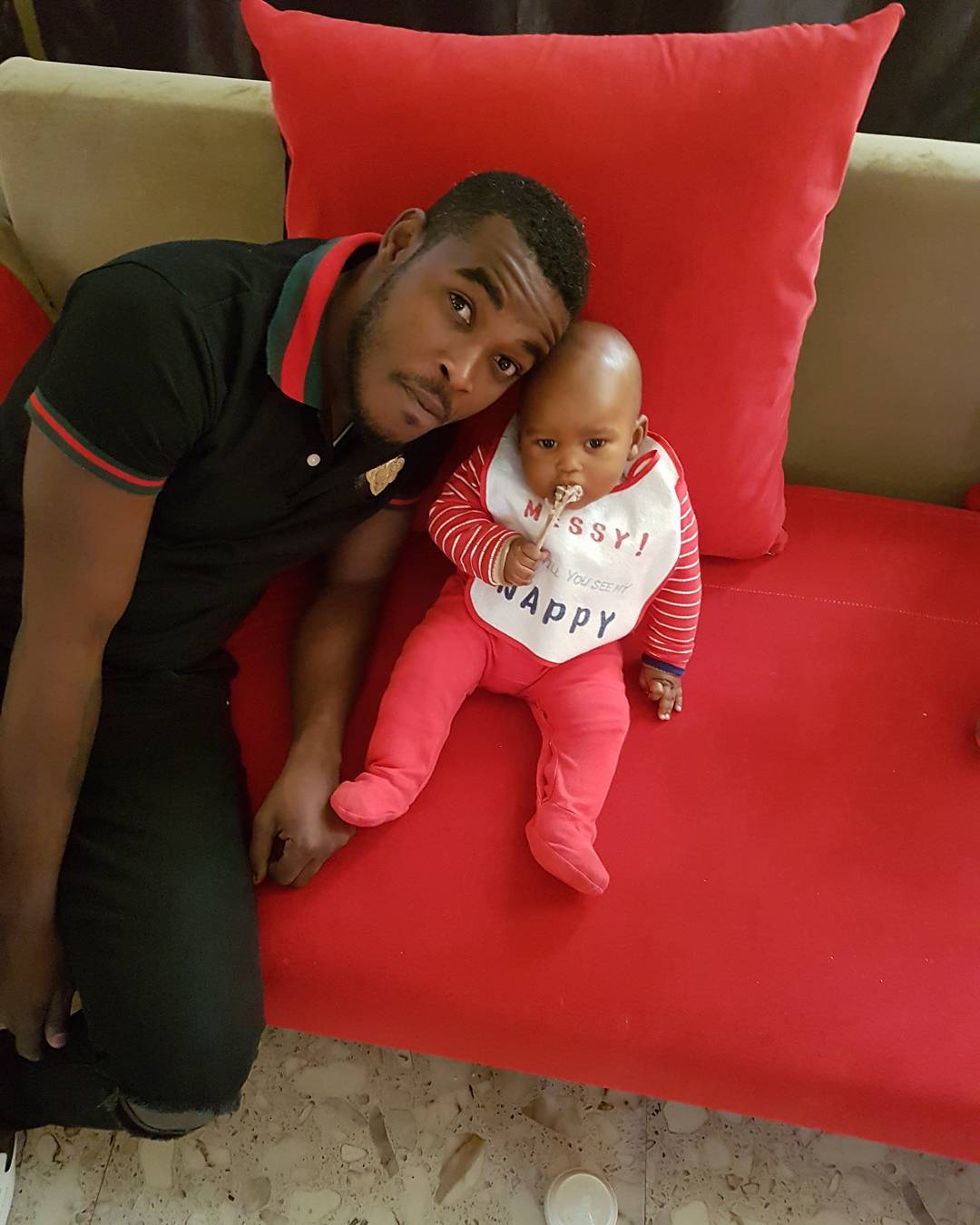 Sudi Boy’s adorable son bares striking resemblance with his handsome father in new photos