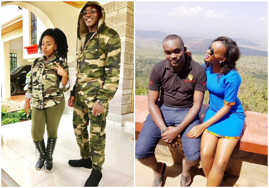 New photos of Saumu Mbuvi’s baby daddy spending some quality time with his latest girlfriend