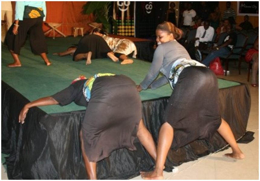 ‘Kidudu Mtu’ hit makers Offside Trick forcefully removed from the stage in Lamu over erotic dance