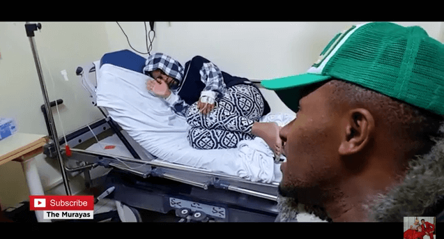 Gospel singer Size 8 admitted in hospital