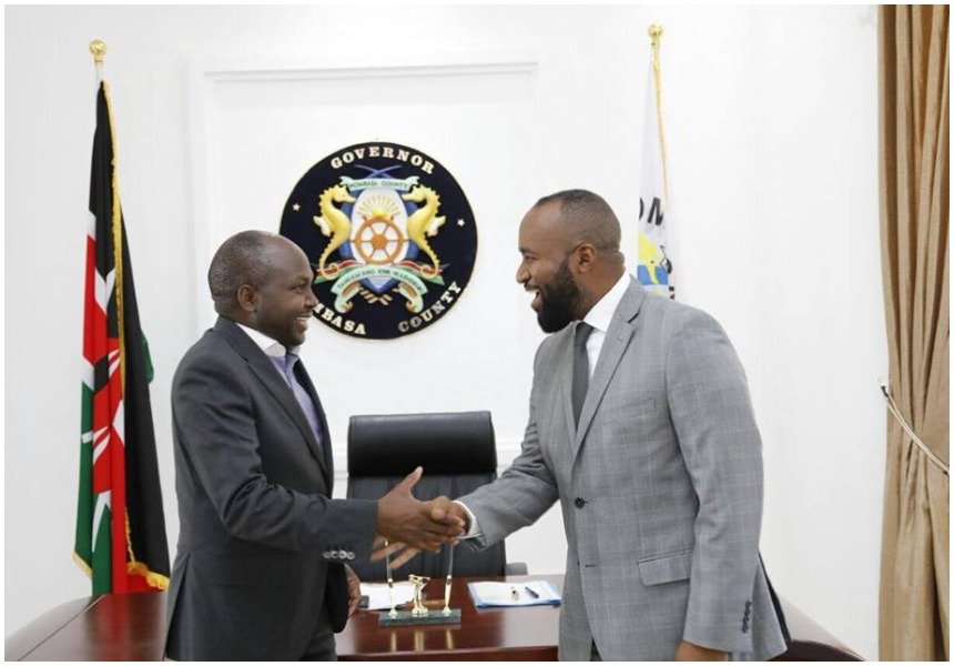 Hassan Joho snubs president Uhuru Kenyatta to host Donald Kipkorir