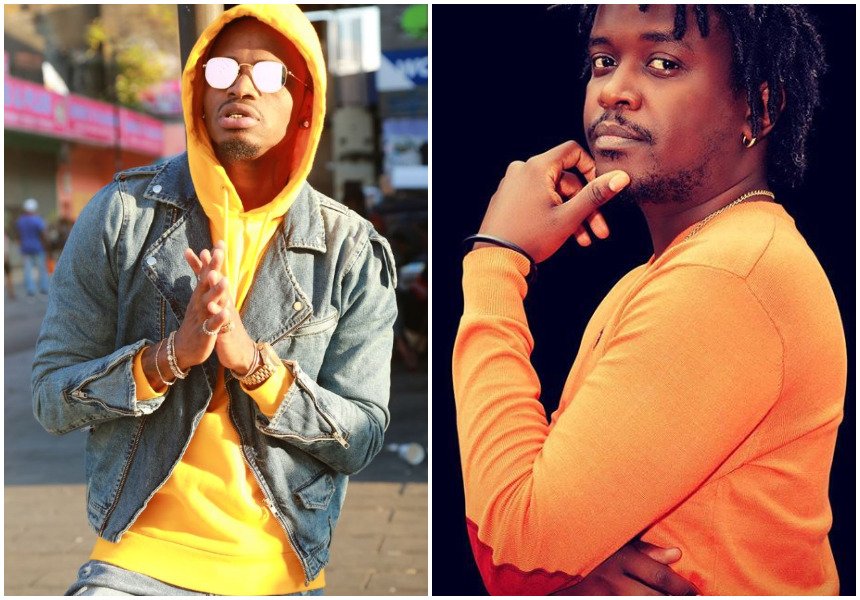 Nyashinski distances himself from viral tweet dissing Diamond Platnumz