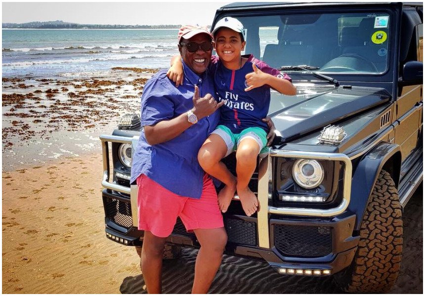 Jeff Koinange drives 566 km to spend quality time with his wife and son