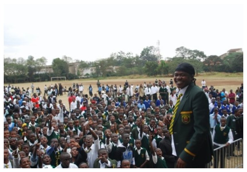 Jua Cali sends message to students at his former high school Jamhuri after the unrest that saw students stab each other