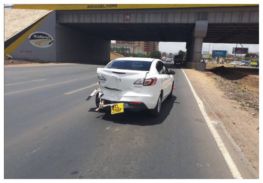 Foul play or accident? Dashboard camera captures the moment a truck rams into Boni Khalwale’s Mazda three times