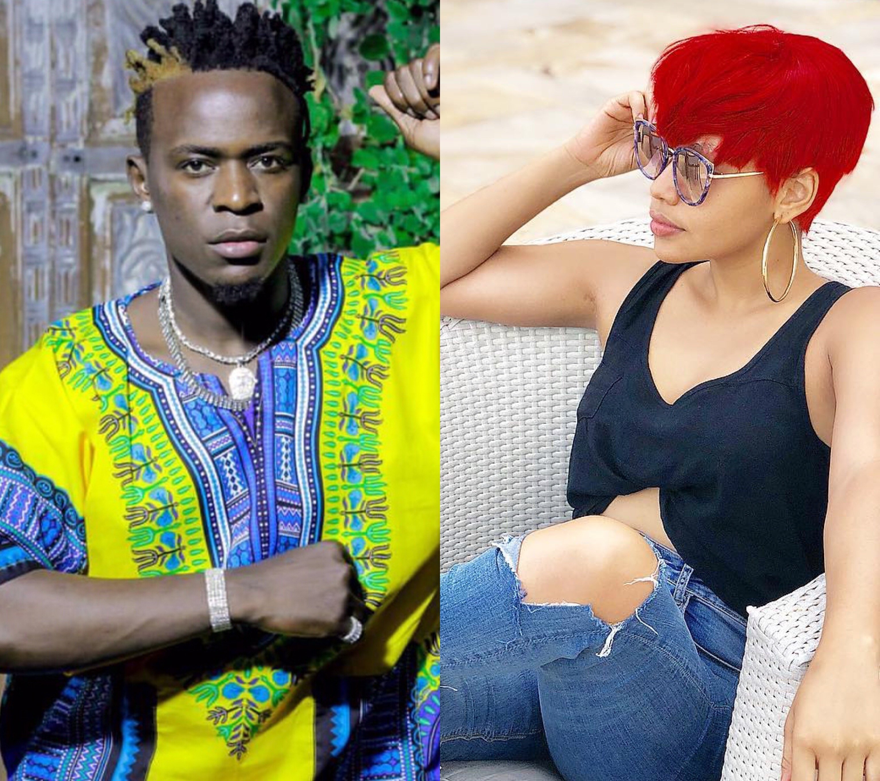 Lanes! Willy Paul features one of Diamond Platnumz side chicks in his latest video