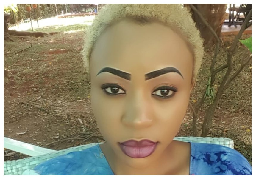 “Mniwache prisss” Ofweneke’s ex wife Nicah fights off trolls after she steps out looking like a scarecrow(Photos)