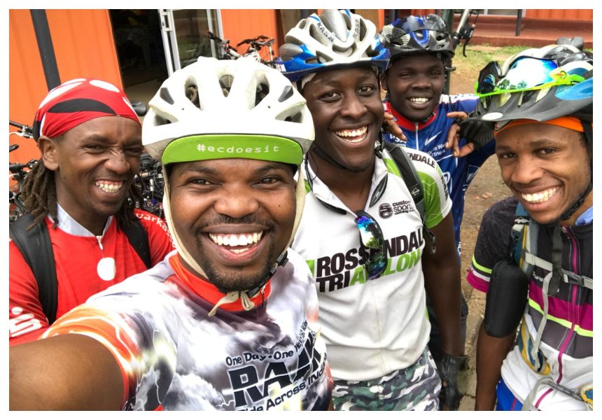 MC Jessy starts practice sessions ahead of his 300km bicycle race to Meru (Photos)