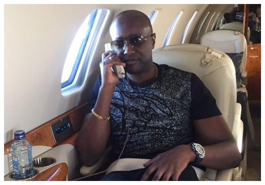 SportPesa CEO Ronald Karauri flies on a private jet just like a hustler commutes on a matatu (Photos)