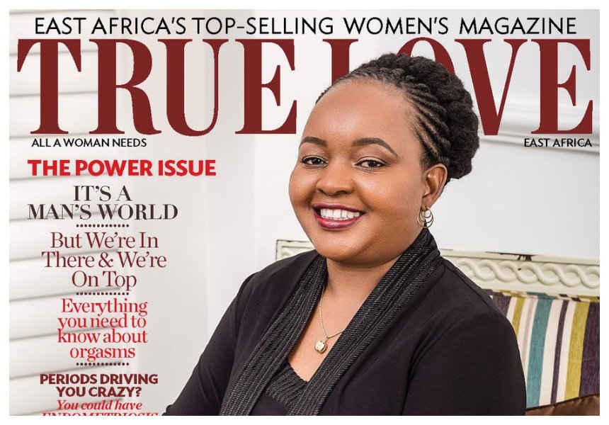 Cartoonist Gado gives Kenyans desired True Love magazine cover of Anne Waiguru after public uproar