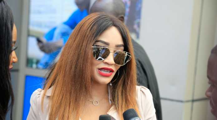 Zari Hassan arrives in Kenya (photos)