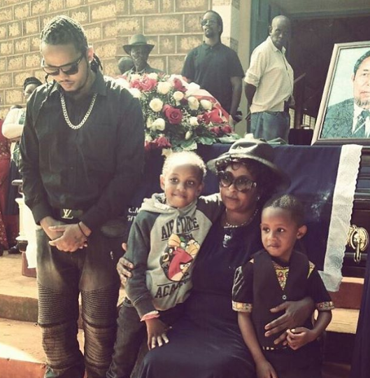 DJ Kalonje’s dad laid to rest