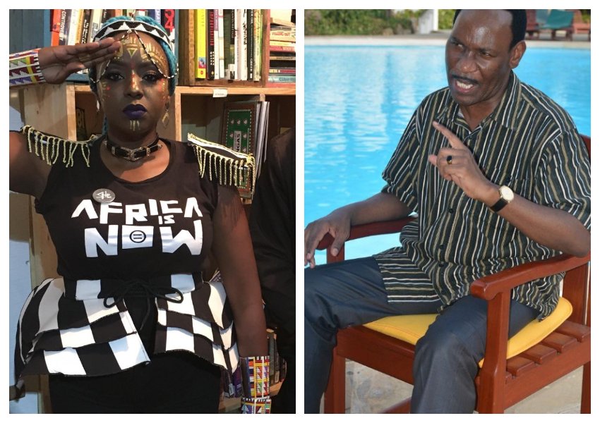 Muthoni Drummer Queen goes ballistic on Ezekiel Mutua