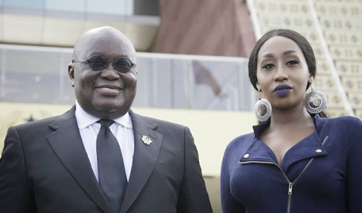 What Victoria Kimani had to say after meeting Ghana’s president