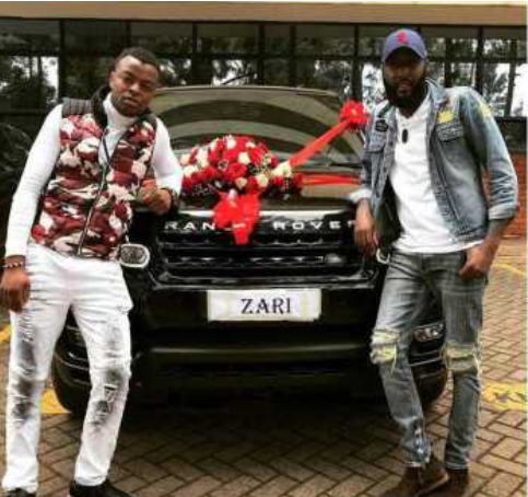 The socialite Ringtone has gone for after Zari rejected him and his hired Range Rover (photos)