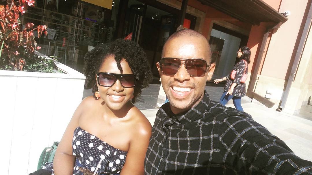 Joyce Omondi sends lover Waihiga Mwaura sweet message on his birthday