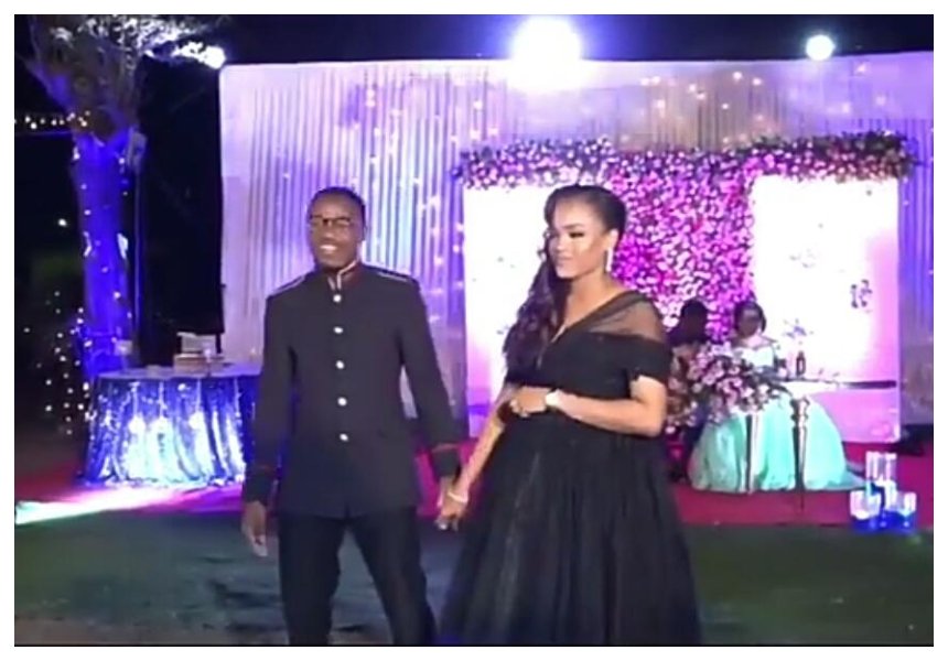 All eyes below the bust! Curious netizens struggle to catch a glimpse of Alikiba’s wife’s baby bump (Video)