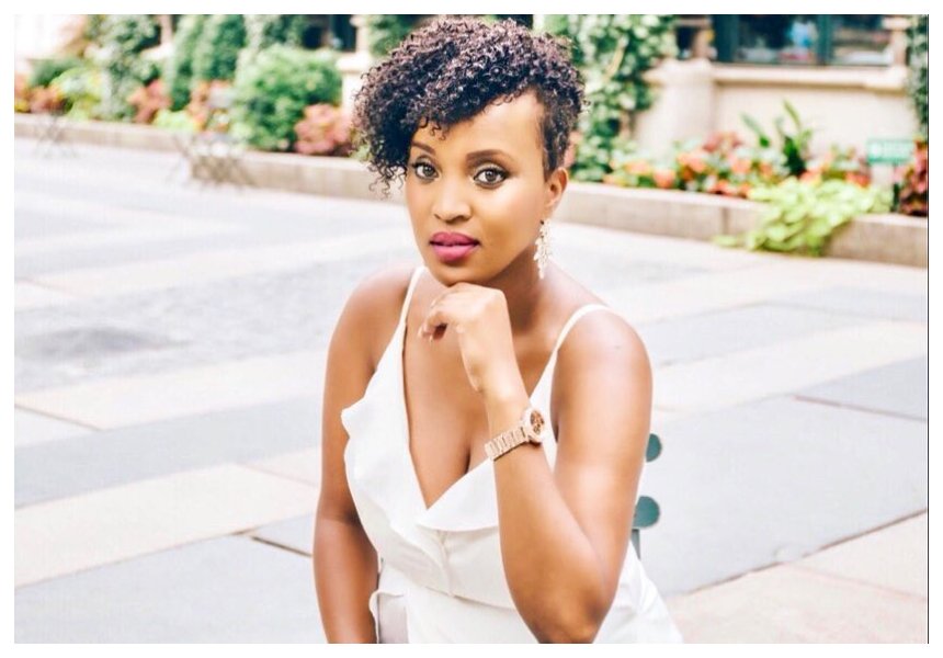 What’s wrong with Kenyans when they get to America? Former NTV anchor Kobi Kihara exposed for stealing content to show everyone how she’s living large in US