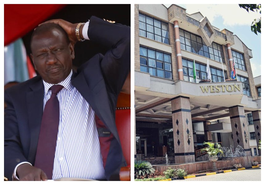 Ruto’s worst nightmare becomes reality as Kenya Civil Aviation Authority confirms Weston Hotel is built on its land