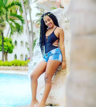 She’s a must forgive! 7 steamy photos of the Mombasa Slay Queen who ruined boyfriends Mercedes 