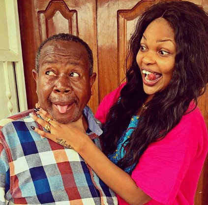 Wema Sepetu, Diamond Platnumz mourn Mzee Maji Moto with emotional posts 