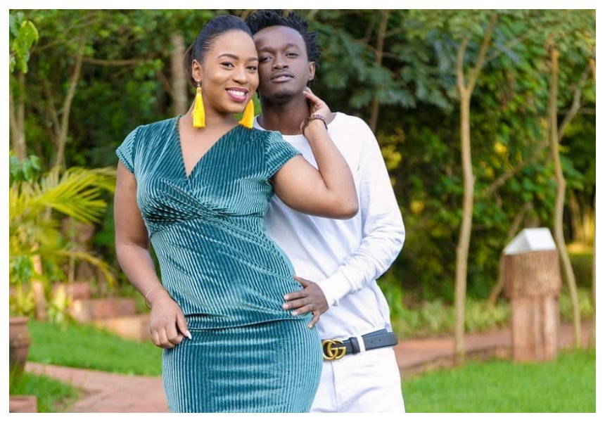 Bahati wooed Diana Marua with brand new Mercedes?