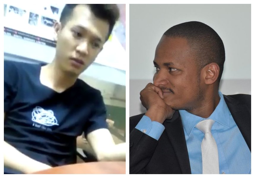 Chinese national living in Kenya calls president Uhuru a monkey… Babu Owino responds