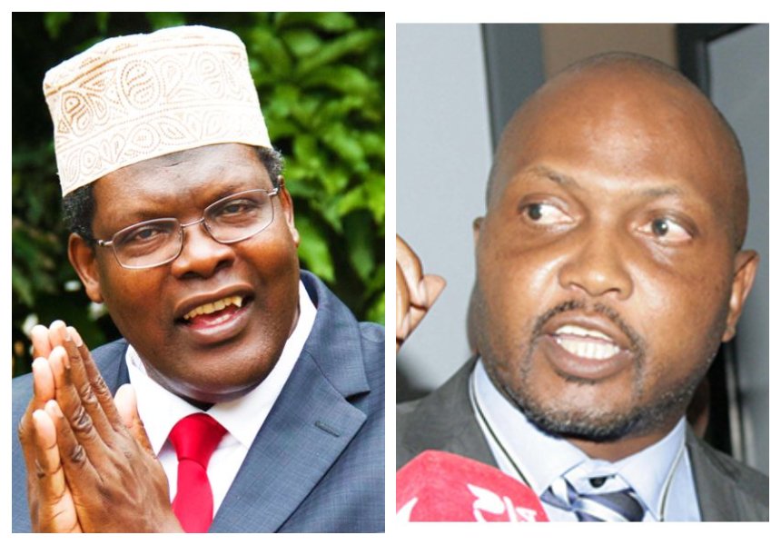 Miguna Miguna Warns Moses Kuria Against Using Mother Tongue on Twitter