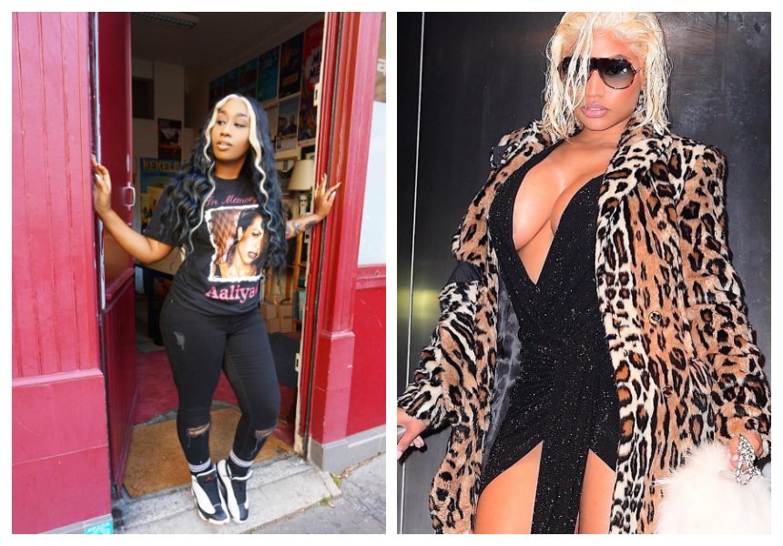 Victoria Kimani granted special honour in Paris as French couple mistake her for Nicki Minaj (Photos)