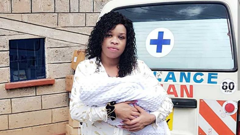 Socialite Bridget Achieng explains why she named her baby after deadbeat father who ordered her to abort 