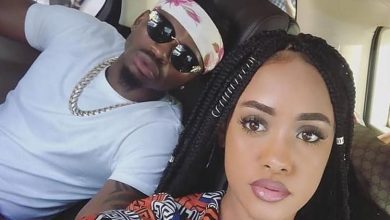 Diamond, joined by Rayvanny warn young man who claims Tanasha was her baby but Diamond ‘stole’ her