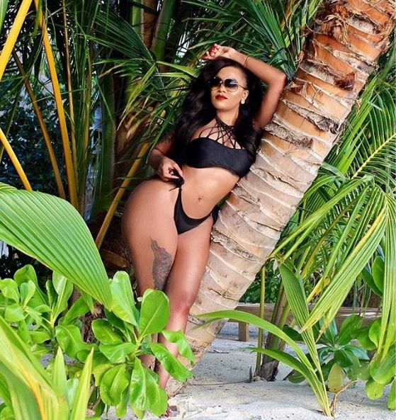 Forget the cold! Vera Sidika bares it all in new bikini photo