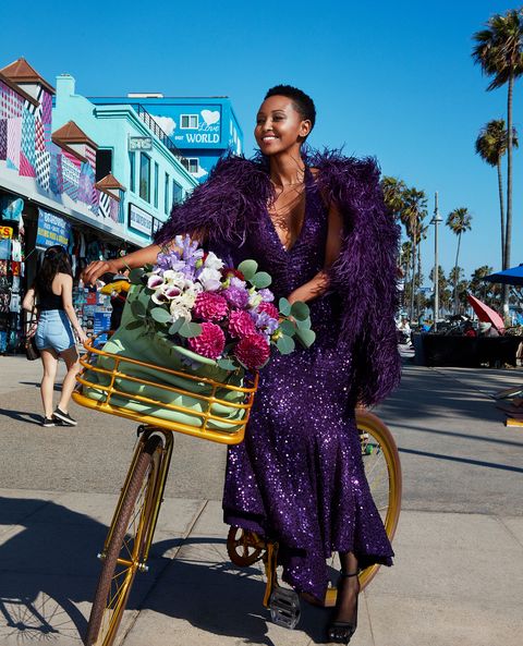 Huddah graces the cover of LA’s top magazine Harper’s Bazaar