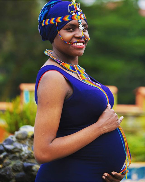 Congratulations are in order! Churchill show’s Zainabu Zeddy welcomes adorable baby girl [photo]