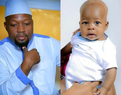 Like father like son! Confirmed Mama Diamond Platnumz husband fathered a handsome baby boy with side chick (Photos)