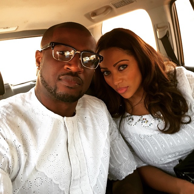 Peter Okoye’s wife finally responds to word that Zari had been sleeping her man 