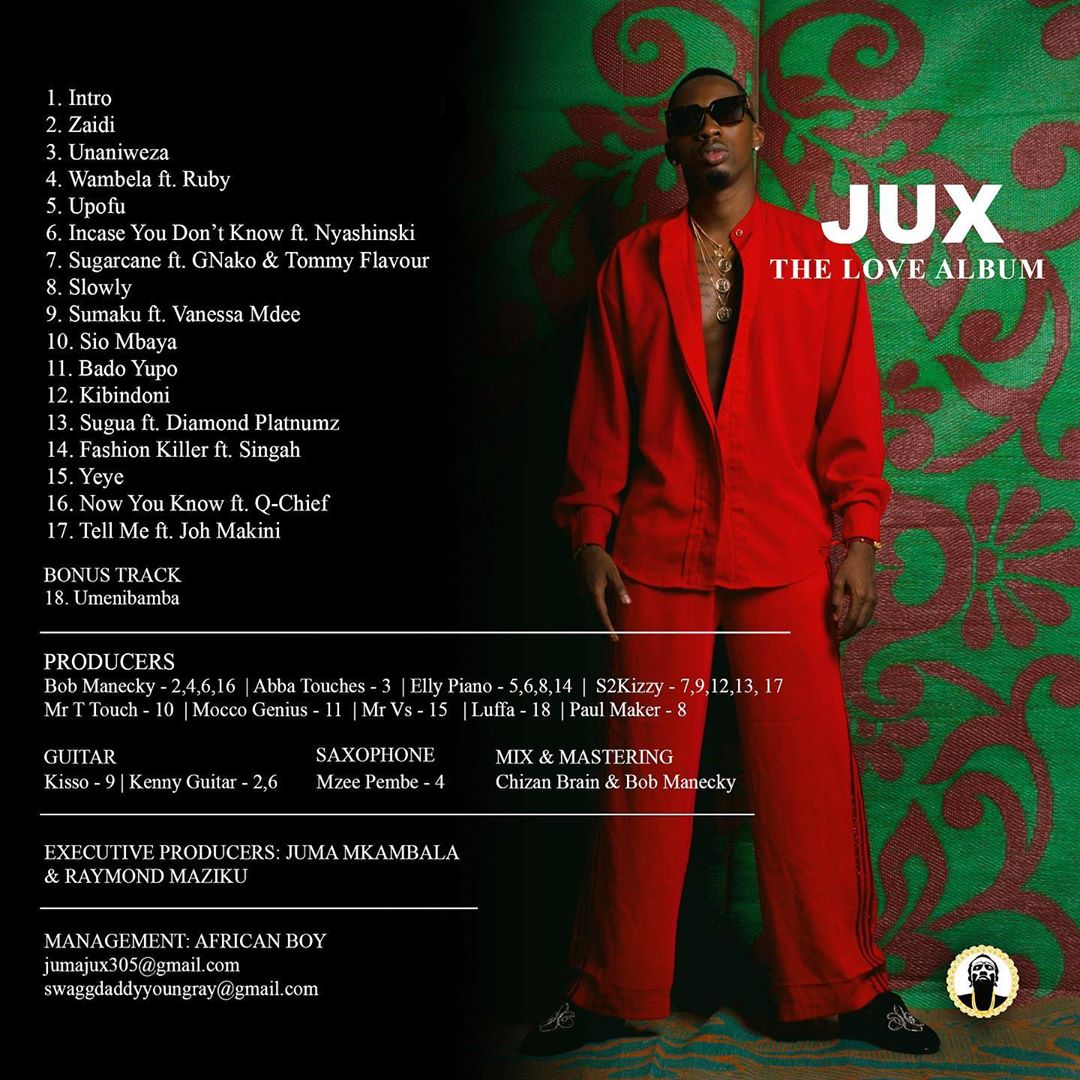 ‘Unaniweza” by Juma Jux is just about love and definitely worth your time(Audio)