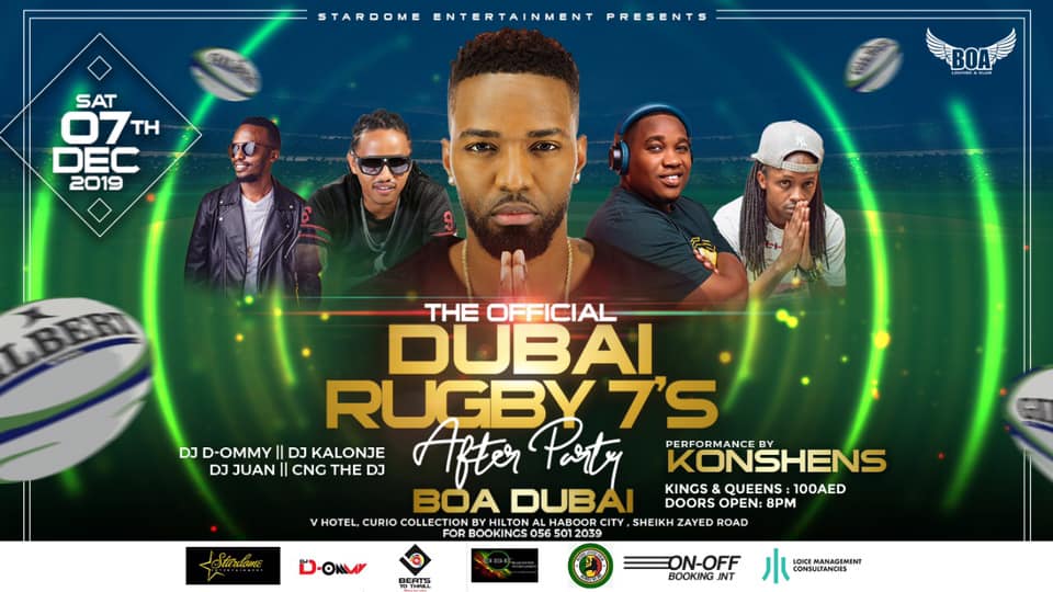 Parte after parte: Top Kenyan DJ’s to headline Dubai sevens this weekend!