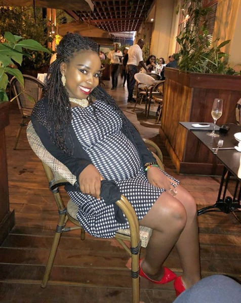 Mike Sonko´s daughter, Saumu Mbuvi announces second pregnancy