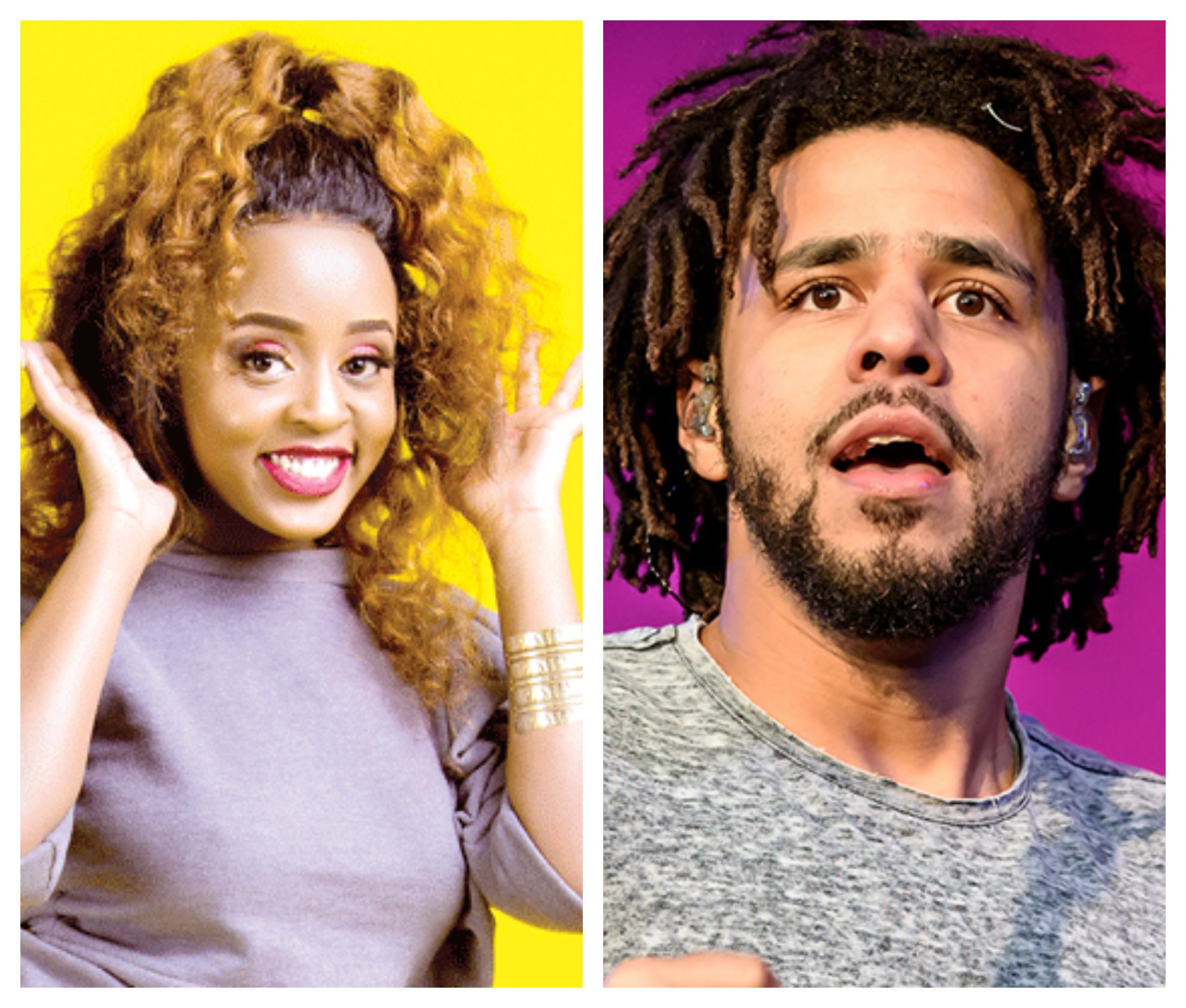 ¨The man who makes my ovaries shake…¨ Nadia Mukami goes gaga over American rapper, J Cole again