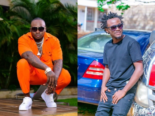 “Mtoto wa Diana!” Khaligraph Jones hits out at Bahati and Diana’s marriage, he responds