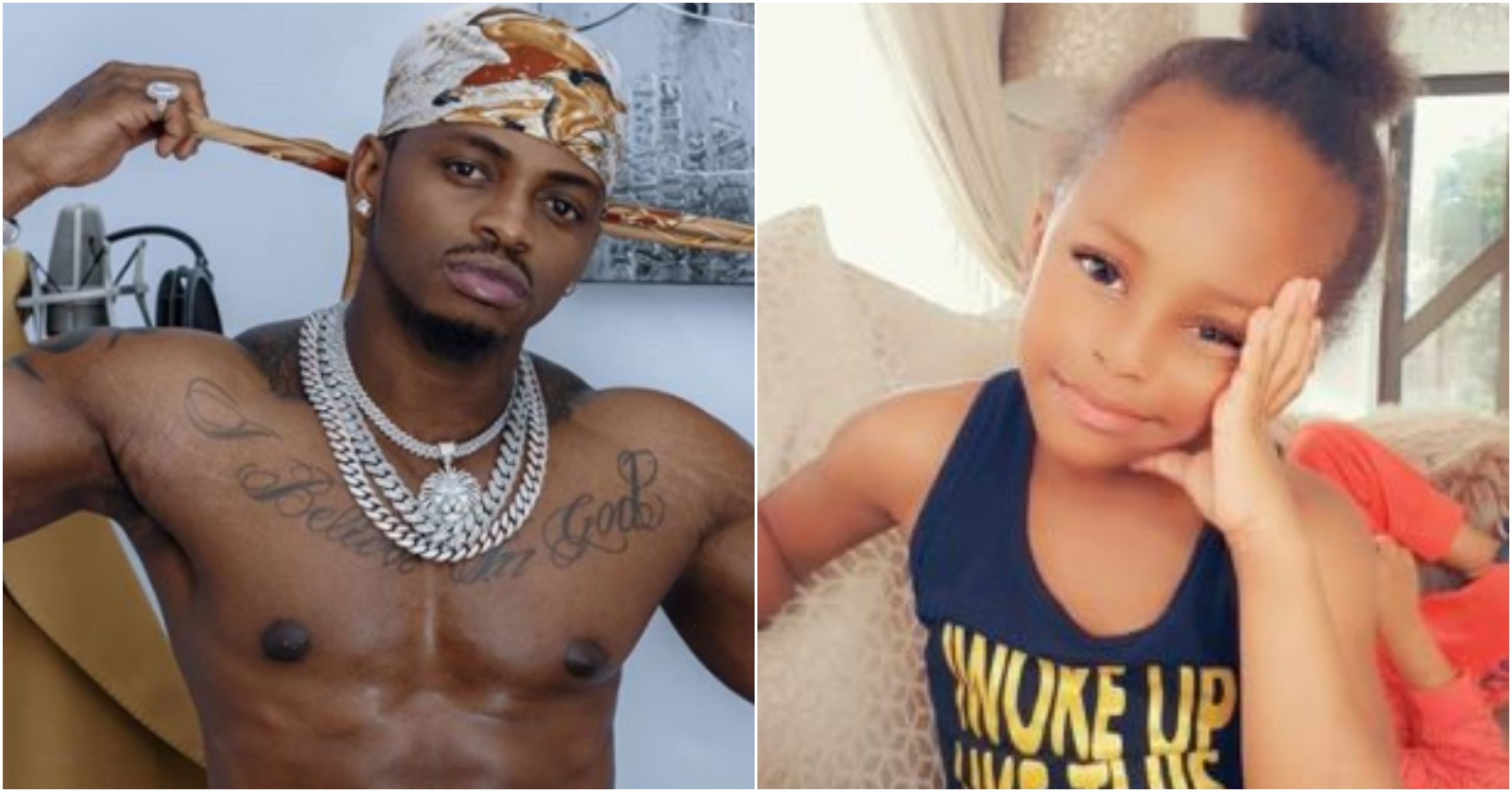 Boss baby! Cute video of Tiffah lecturing Diamond Platnumz lights up the internet