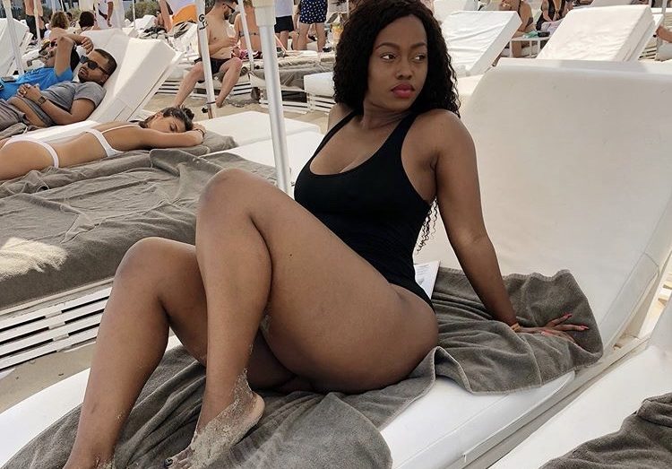 Corazon Kwamboka flaunts her sensational post-baby body a week after welcoming bouncing baby boy (Photo)