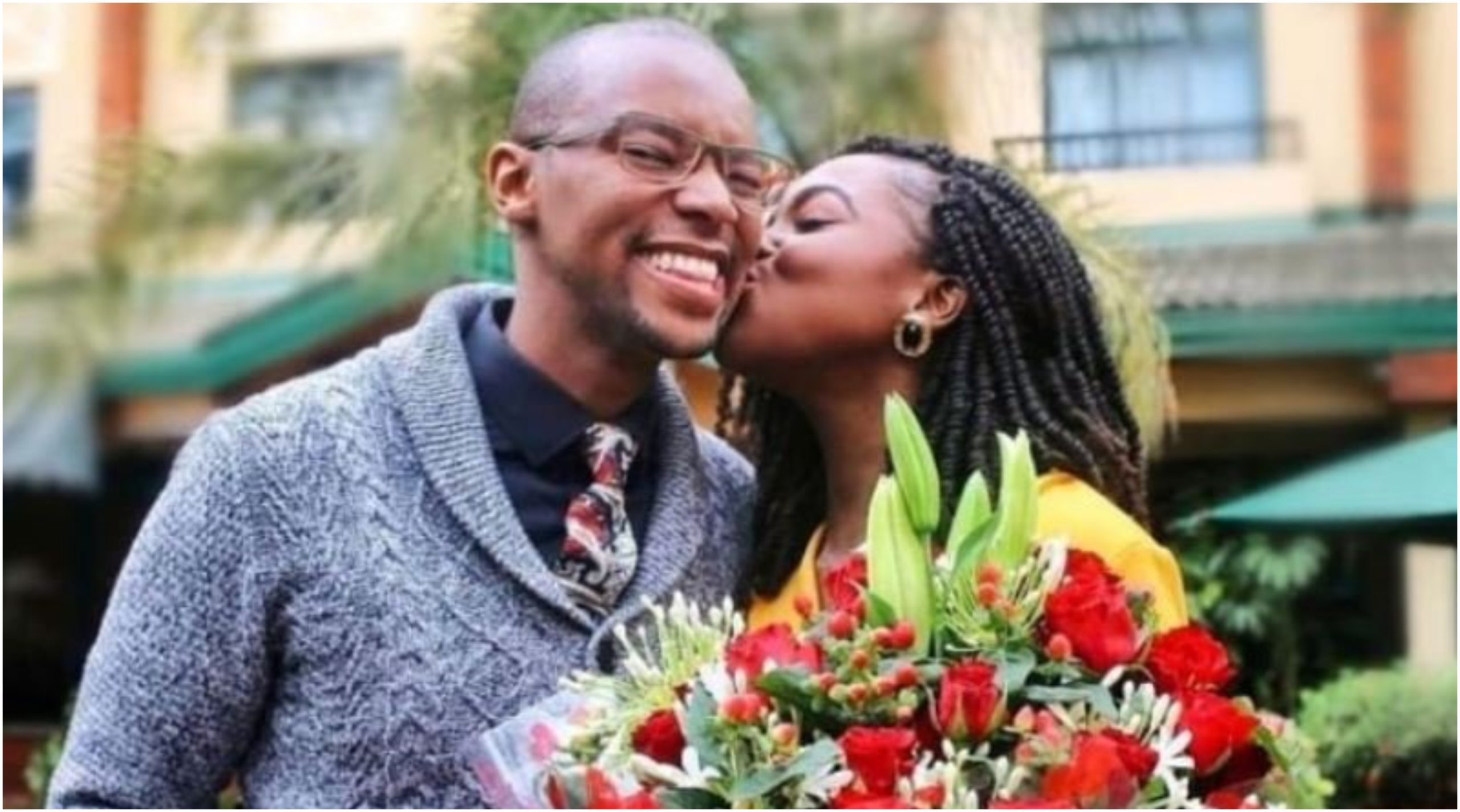 Waihiga Mwaura sweetly adores wife Joyce Omondi after bagging huge ambassadorial deal with US firm