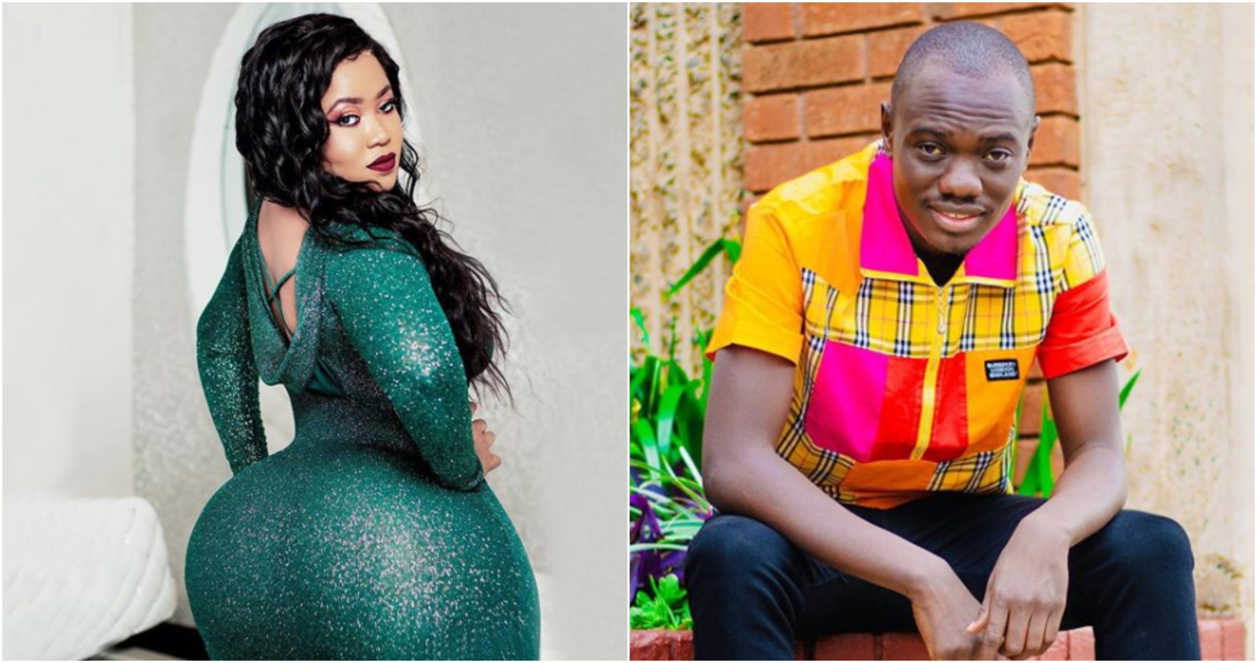 Eddie Butita caught on camera fooling around with Vera Sidika’s big behind (Video)