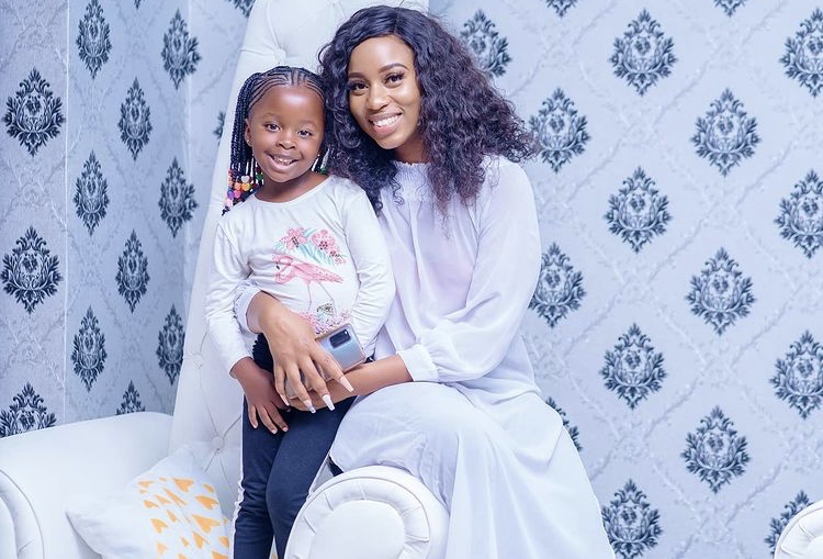 Diana Marua snubs stepdaughter, Mueni Bahati on her 5th birthday