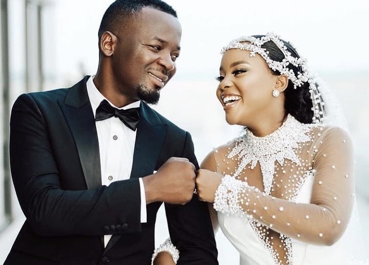 Wedding album: Photos of actress Elizabeth ‘Lulu’ Micheal’s wedding dress that has left East Africans talking