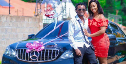 Hio Gari Ni Ya Ku Hire! Here’s Why Netizens Doubt Diana Marua’s Mercedes Benz Gift To Bahati