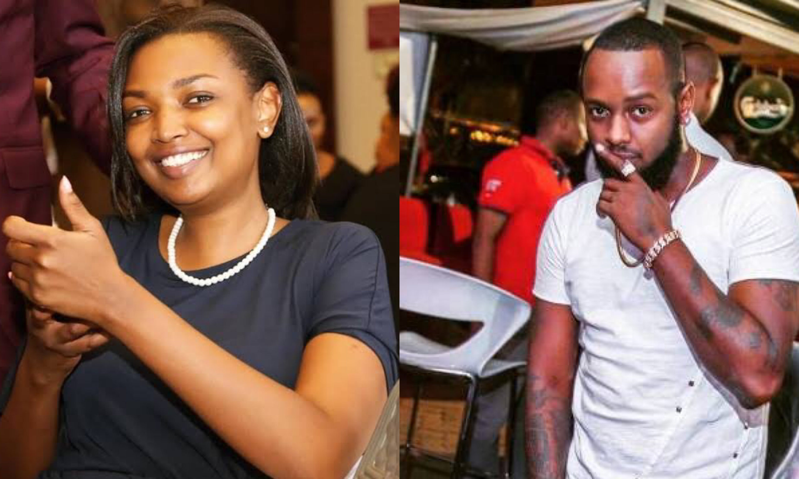 Tall, chocolate and handsome! Meet Karen Nyamu’s first baby daddy (Photos)