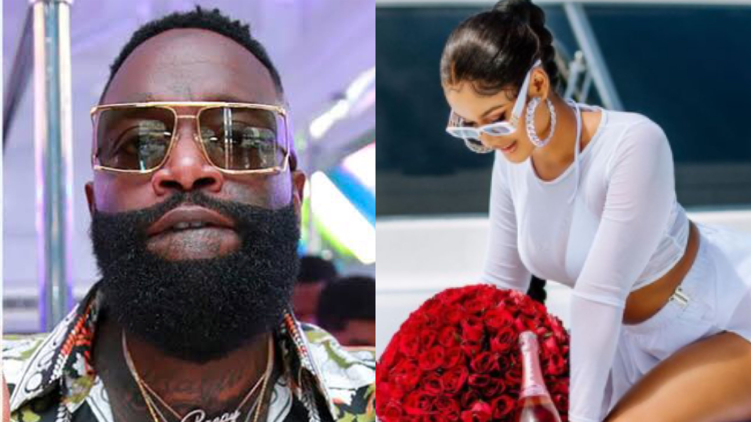 Hamisa Mobetto and Rick Ross jet into Dubai for ‘private’ meeting (Photos)